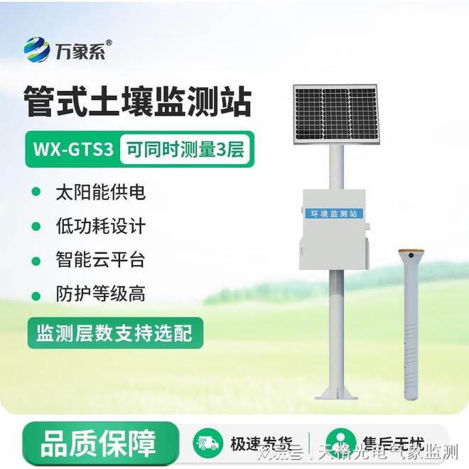 旱作农业物联网墒情自动监测设备：成为节水种植的重要技术支撑(图1)